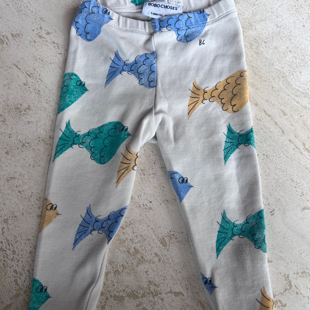 Bobo Choses Fish Print Leggings
